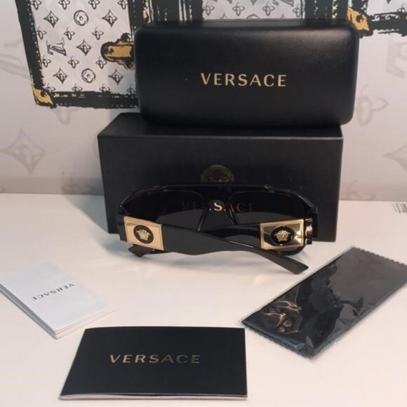 NEW AUTHENTIC Versace Tortoise Shell Sunglasses VE4436U - Picture 4 of 15